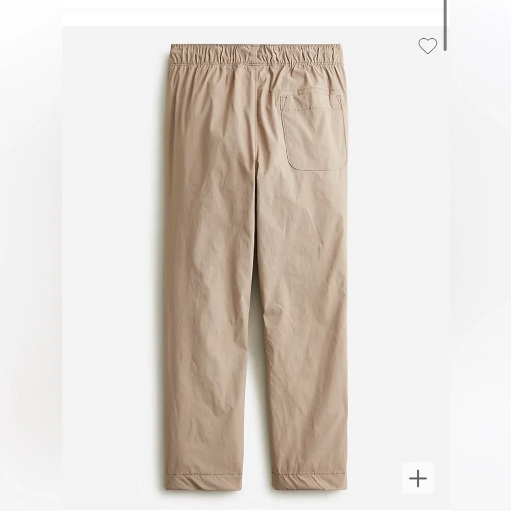 J crew boys active dock pants warm Boulder beige